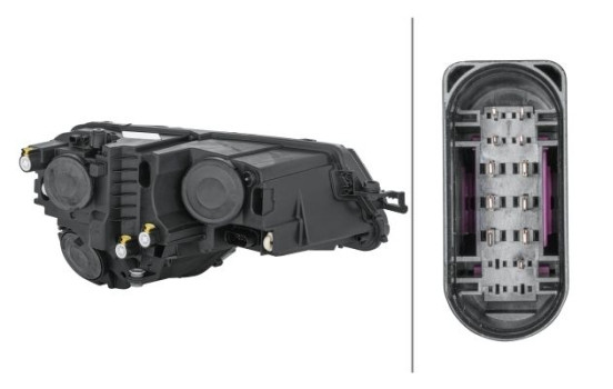 Juego de faros delanteros SET_1EG 354 855-051 Hella, Imagen 3