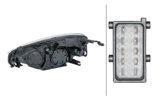 Juego de faros delanteros SET_1EH 354 811-011+1EH 354 811-021 Hella, Imagen 5