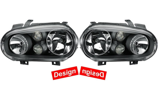 Juego de faros delanteros SET_1EL 007 700-151 Hella