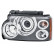 Juego de faros delanteros SET_1EL 238 036-431 Hella, Miniatura 3