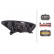 Juego de faros delanteros SET_1EX 012 977-611 Hella, Miniatura 3