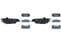 Juego de faros delanteros SET_1EX 013 508-911 Hella