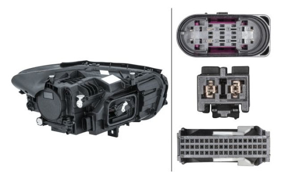 Juego de faros delanteros SET_1EX 015 315-321 Hella, Imagen 5