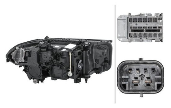 Juego de faros delanteros SET_1EX 015 449-411 Hella, Imagen 3