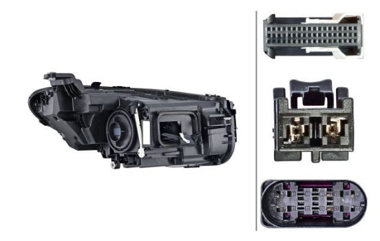 Juego de faros delanteros SET_1EX 015 619-811 Hella, Imagen 3