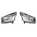 Juego de faros delanteros SET_1LE 011 410-471 Hella