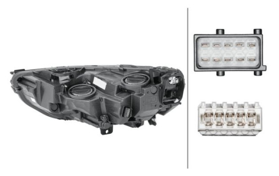 Juego de faros delanteros SET_1LG 354 869-051 Hella, Imagen 5