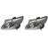Juego de faros delanteros SET_1LL 011 284-531 Hella