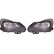 Juego de faros delanteros SET_3709962V Valeo