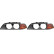 Juego de faros delanteros SET_9ES 148 749-001 Hella