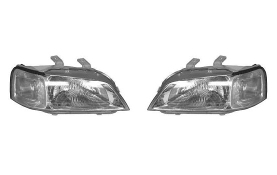 Juego de faros delanteros