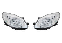 Juego de faros delanteros