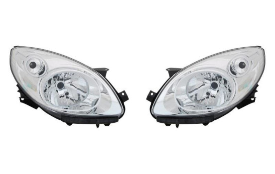 Juego de faros delanteros
