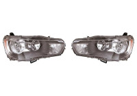 Juego de faros delanteros