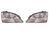 Juego de faros delanteros