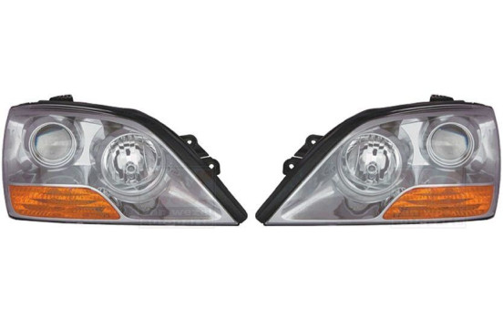 Juego de faros delanteros