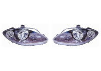 Juego de faros delanteros
