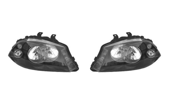 Juego de faros delanteros