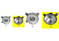 Juego de faros delanteros