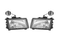 Juego de faros delanteros