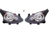 Juego de faros delanteros