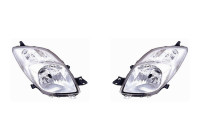 Juego de faros delanteros