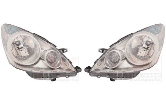 Juego de faros delanteros