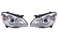 Juego de faros delanteros