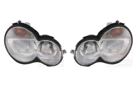 Juego de faros delanteros