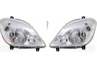 Juego de faros delanteros
