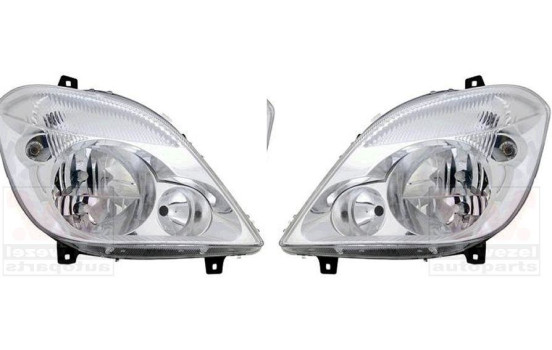 Juego de faros delanteros