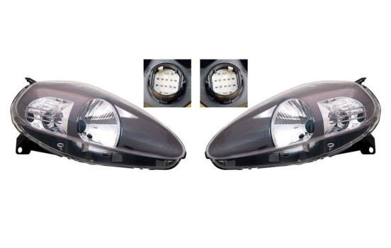 Juego de faros delanteros