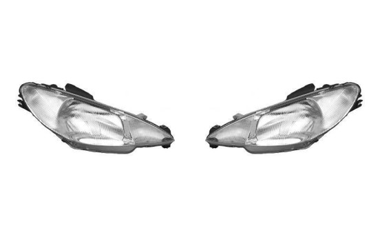 Juego de faros delanteros