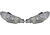 Juego de faros delanteros