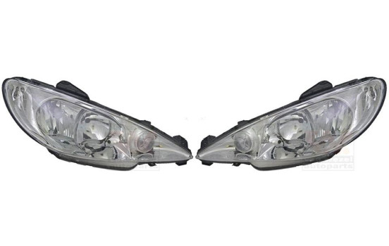 Juego de faros delanteros