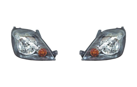 Juego de faros delanteros