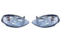 Juego de faros delanteros