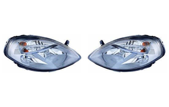 Juego de faros delanteros