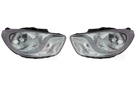 Juego de faros delanteros