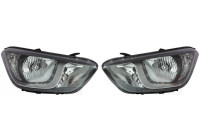 Juego de faros delanteros