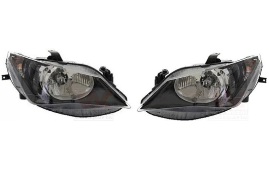 Juego de faros delanteros