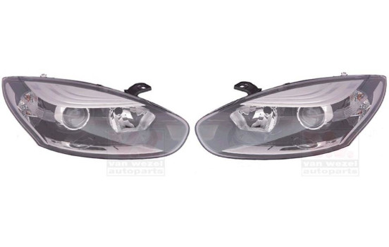 Juego de faros delanteros
