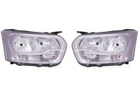 Juego de faros delanteros