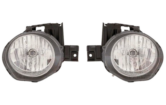 Juego de faros delanteros