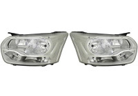 Juego de faros delanteros