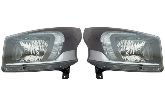 Juego de faros delanteros