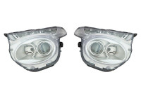 Juego de faros delanteros