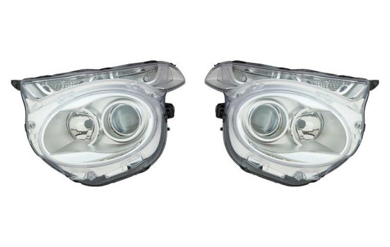 Juego de faros delanteros