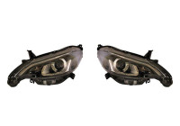 Juego de faros delanteros