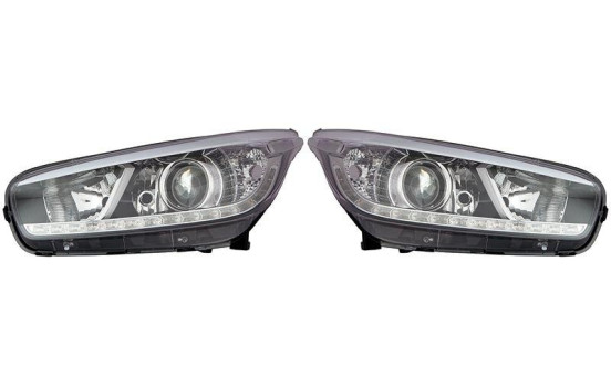 Juego de faros delanteros
